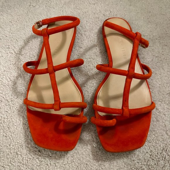 Veronica Beard Shoes - Veronica Beard Red Sandals